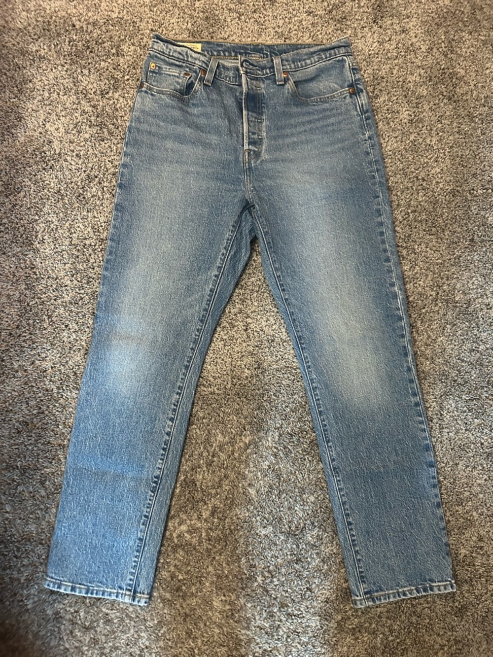Levi 501 Original Fit Women’s Jeans - Hollow Days Wash, 29W